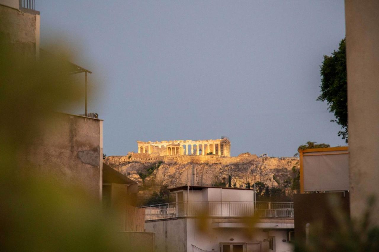 85 Sqm In The Heart Of Athens Shared Rooftop Deck Zewnętrze zdjęcie